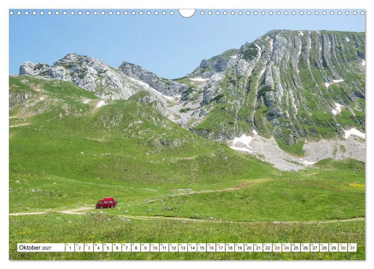 Bild: 9783569274525 | Montenegro - Das Land der schwarzen Berge (Wandkalender 2027 DIN A3...