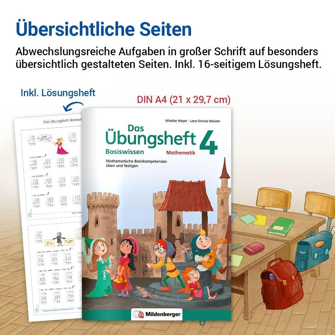 Bild: 9783619454525 | Das Übungsheft Basiswissen Mathematik 4 | Wiebke Meyer | Broschüre