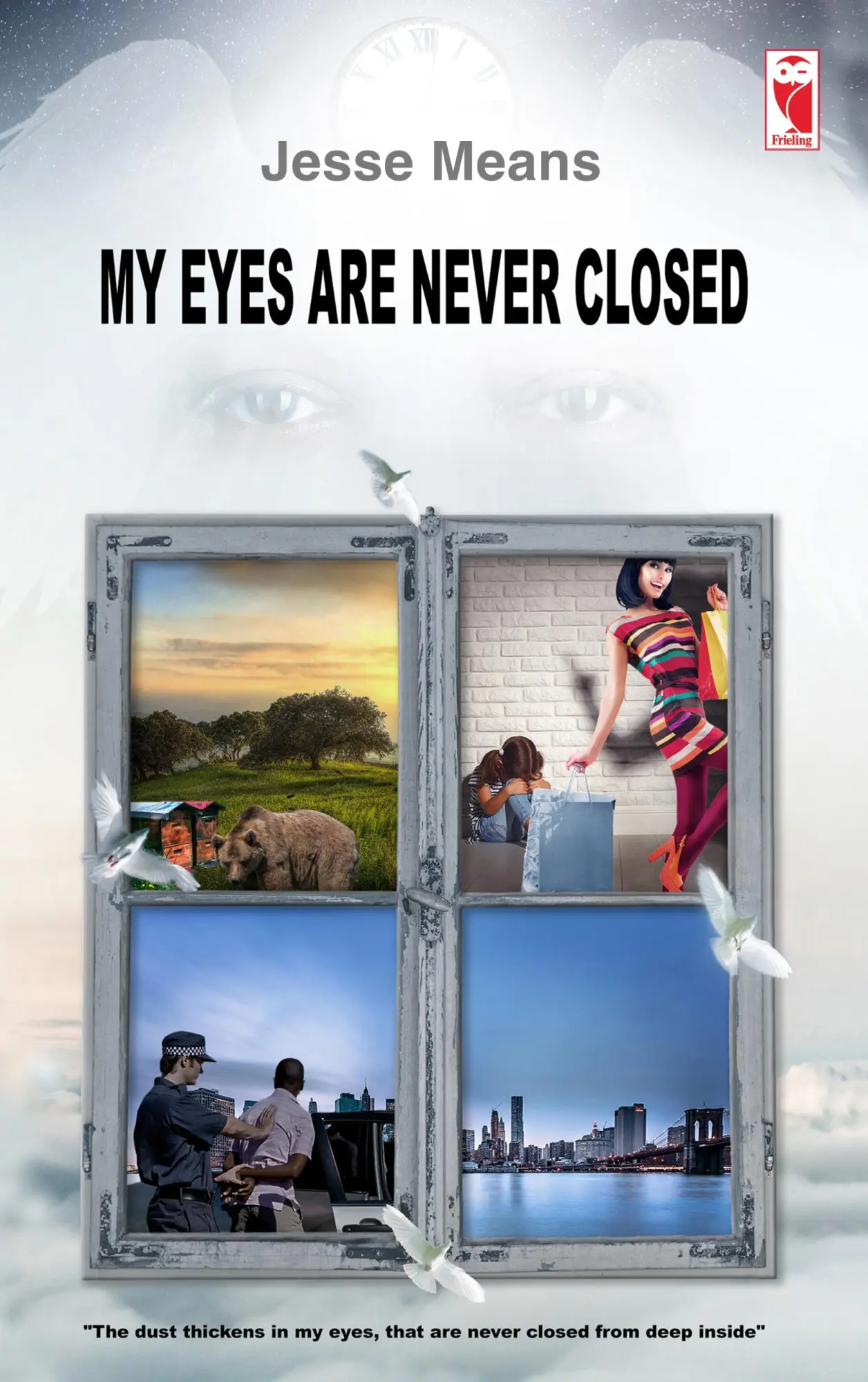 Cover: 9783828034525 | My eyes are never closed | Poems | Jesse Means | Taschenbuch | 76 S.