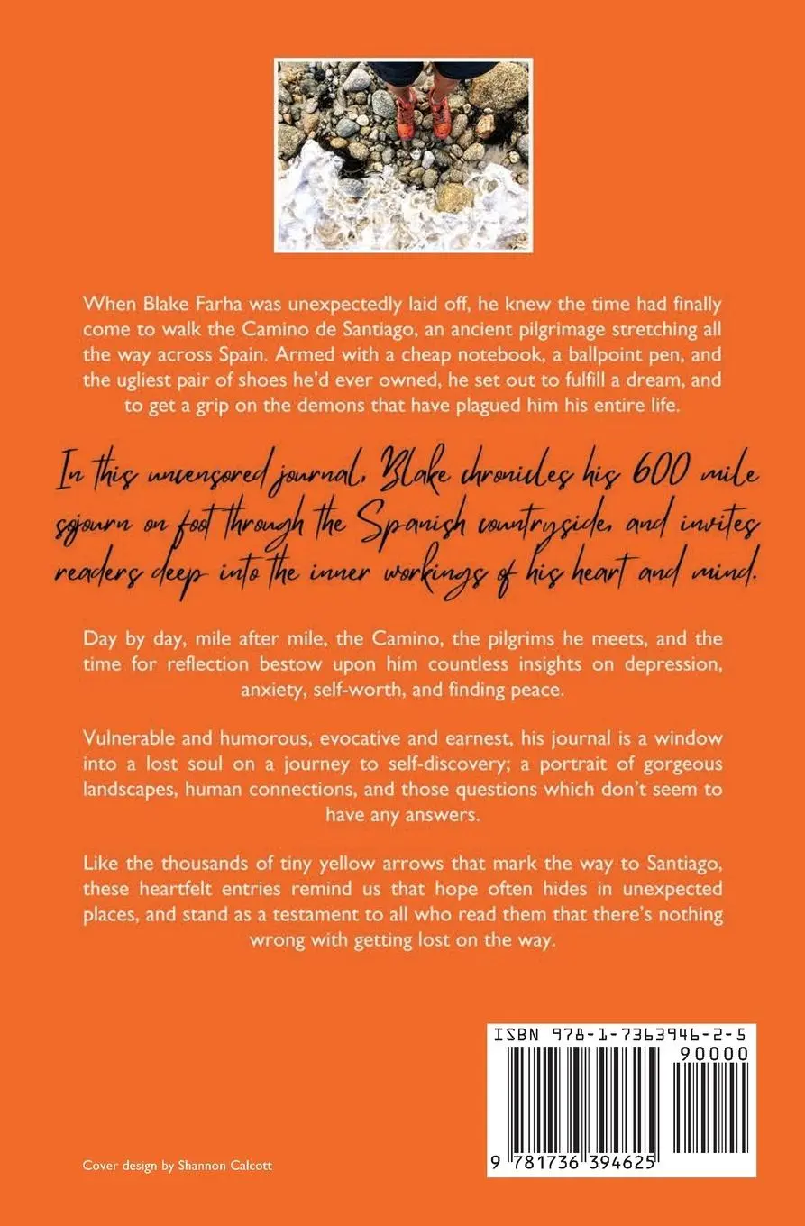 Rückseite: 9781736394625 | Lost on the Way | A Journal From the Camino de Santiago | Blake Farha