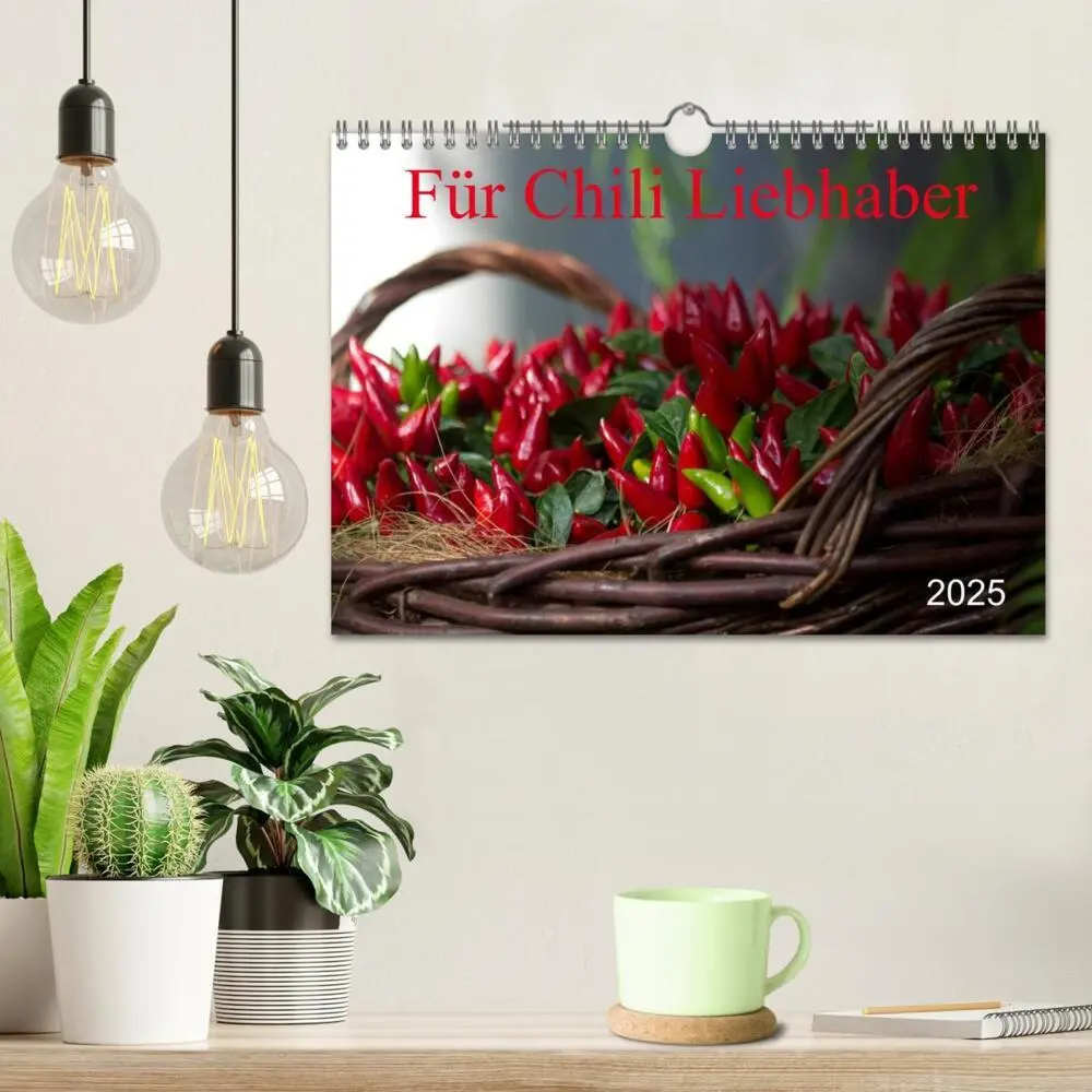 Bild: 9783435514625 | Für Chili Liebhaber (Wandkalender 2025 DIN A4 quer), CALVENDO...