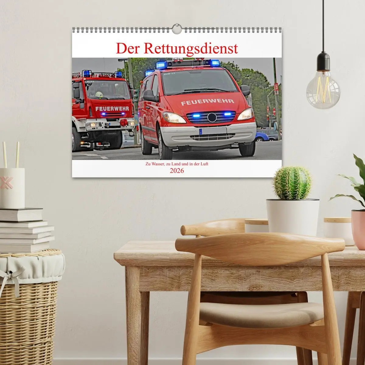 Bild: 9783457604625 | Der Rettungsdienst (Wandkalender 2026 DIN A3 quer), CALVENDO...