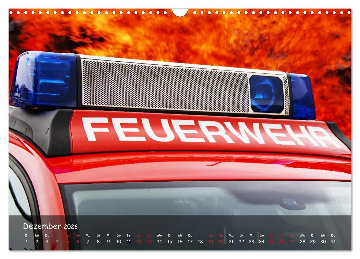 Bild: 9783457604625 | Der Rettungsdienst (Wandkalender 2026 DIN A3 quer), CALVENDO...