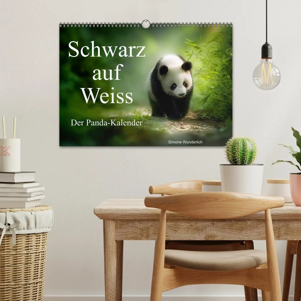Bild: 9783516934625 | Schwarz auf Weiß - Der Panda-Kalender (Wandkalender 2027 DIN A3...