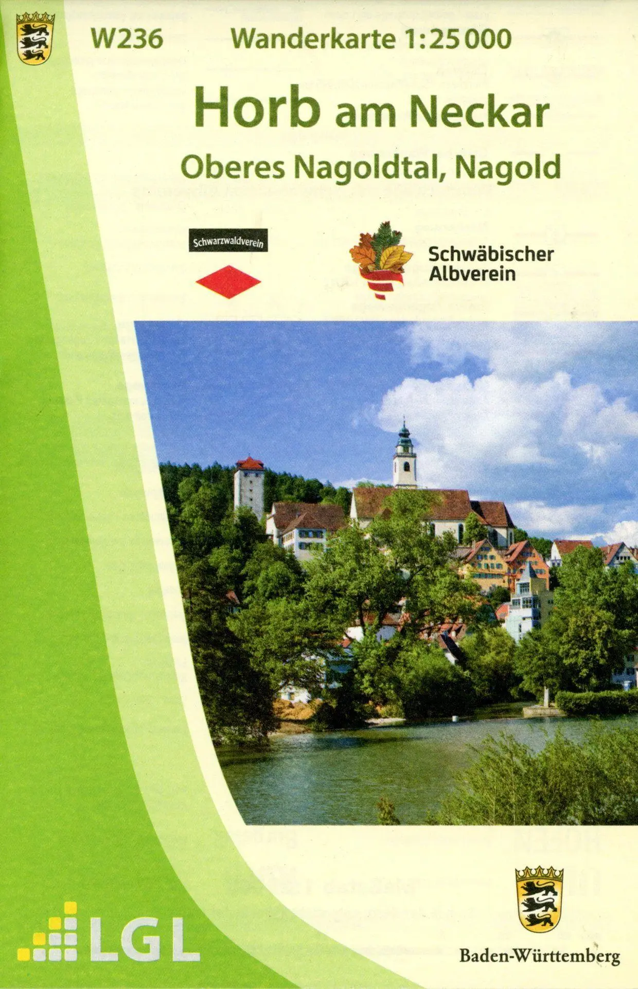 Cover: 9783863984625 | Wanderkarte 1:25000 Horb am Neckar | Oberes Nagoldtal, Nagold | Lgl