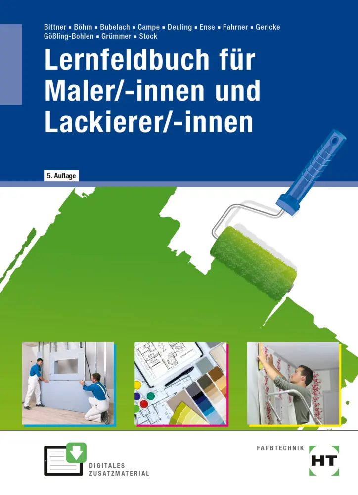 Cover: 9783582334725 | eBook inside: Buch und eBook Lernfeldbuch für Maler/-innen und...