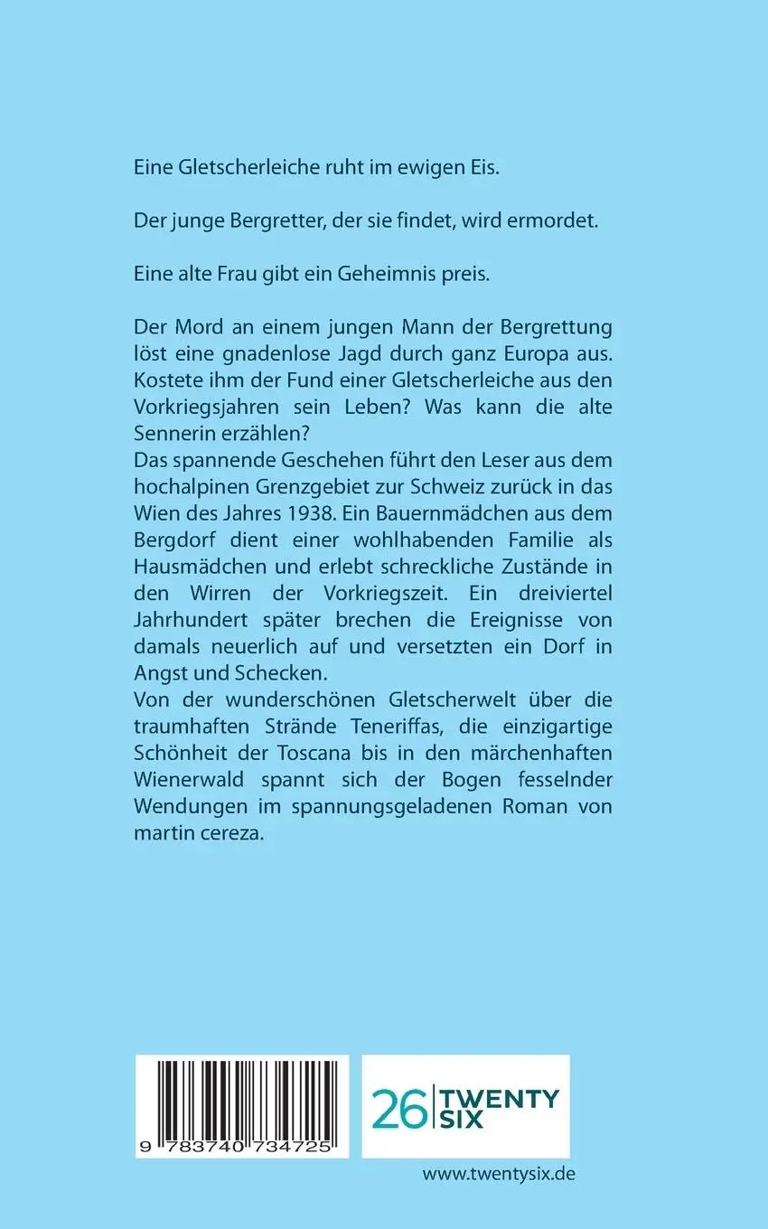 Rückseite: 9783740734725 | Blaueis Tod | Martin Cereza | Taschenbuch | Paperback | 468 S. | 2021