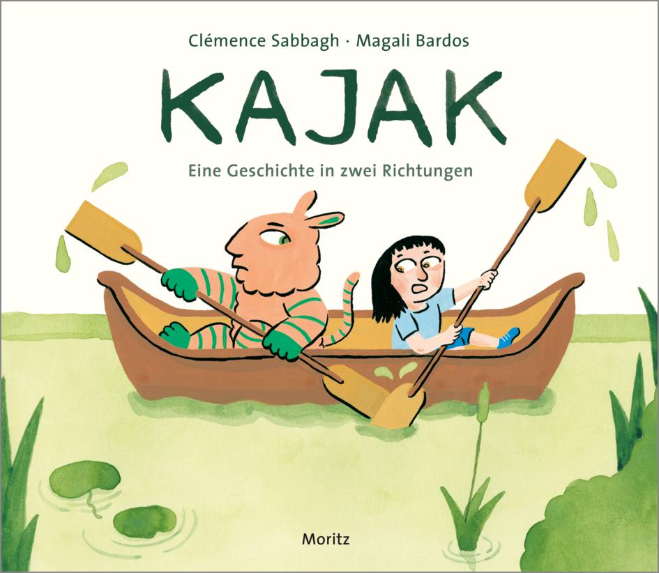 Cover: 9783895654725 | Kajak | Eine Geschichte in zwei Richtungen | Clémence Sabbagh (u. a.)