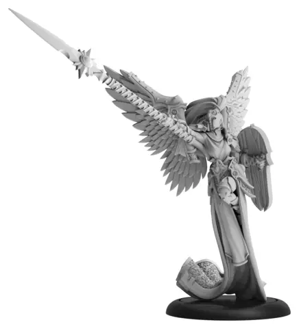 Cover: 875582024825 | Morrowan Archon – WARMACHINE Mercenary Archon Solo (metal/resin) Box