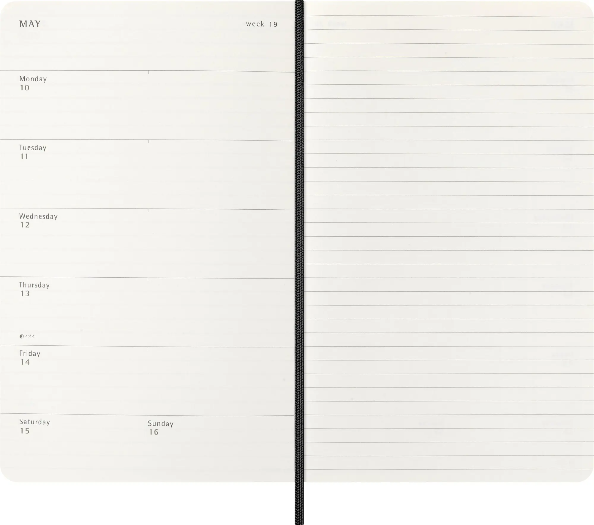 Bild: 8056999274825 | Moleskine Precious &amp; Ethical 12 Monate Wochen Notizkalender 2027,...