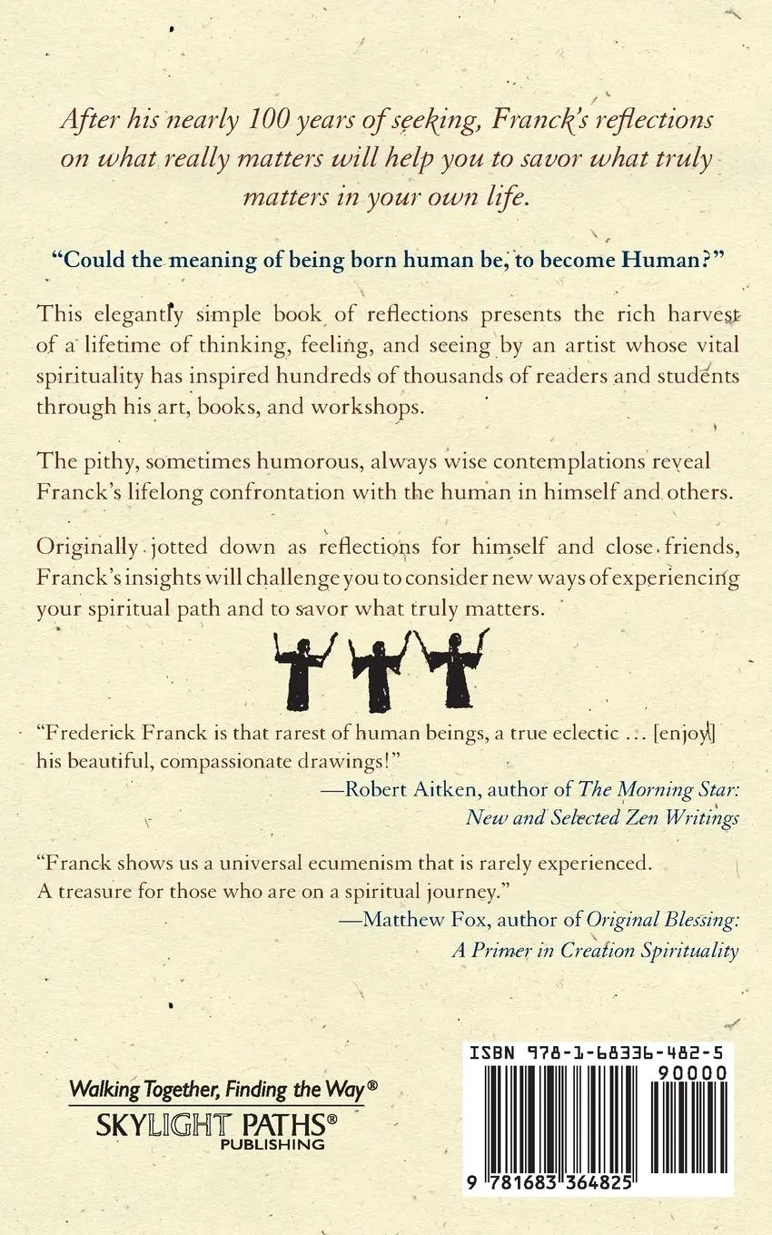 Rückseite: 9781683364825 | What Matters | Spiritual Nourishment for Head and Heart | Franck