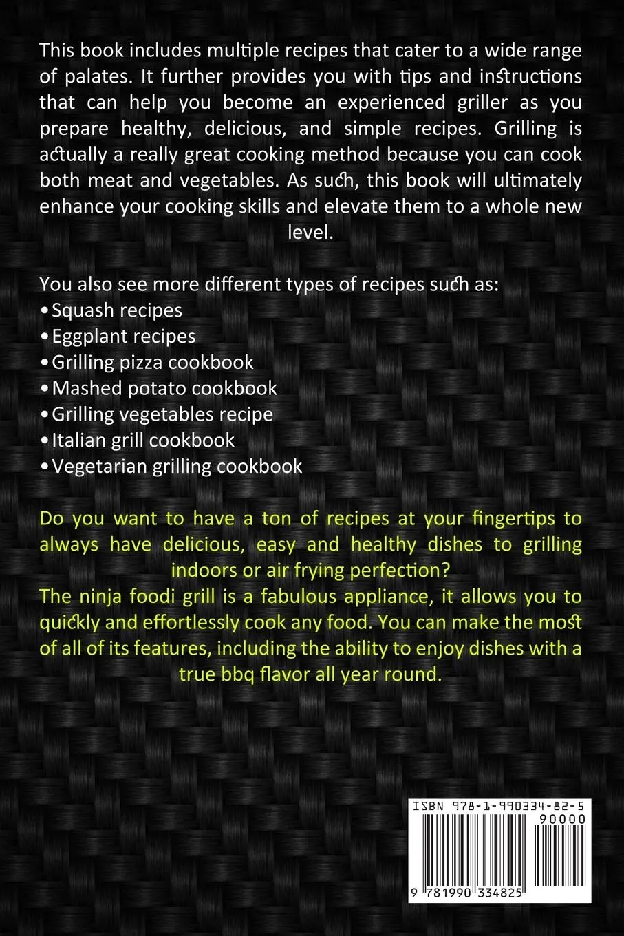 Rückseite: 9781990334825 | Grilled Seafood Cookbook | Nadia Brunson | Taschenbuch | Englisch