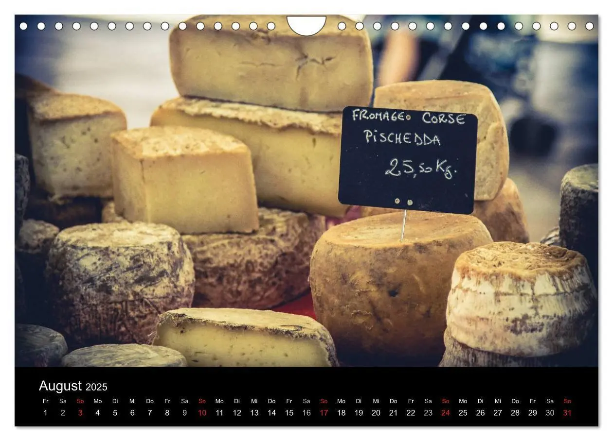 Bild: 9783435664825 | Erlebnis der Sinne - Französischer Markt auf Korsika (Wandkalender...