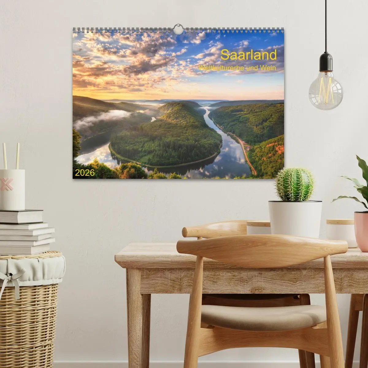 Bild: 9783457754825 | Saarland Weltkulturerbe und Wein (Wandkalender 2026 DIN A3 quer),...