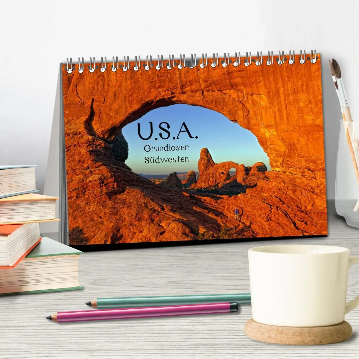 Bild: 9783516154825 | USA - Grandioser Südwesten (Tischkalender 2026 DIN A5 quer),...