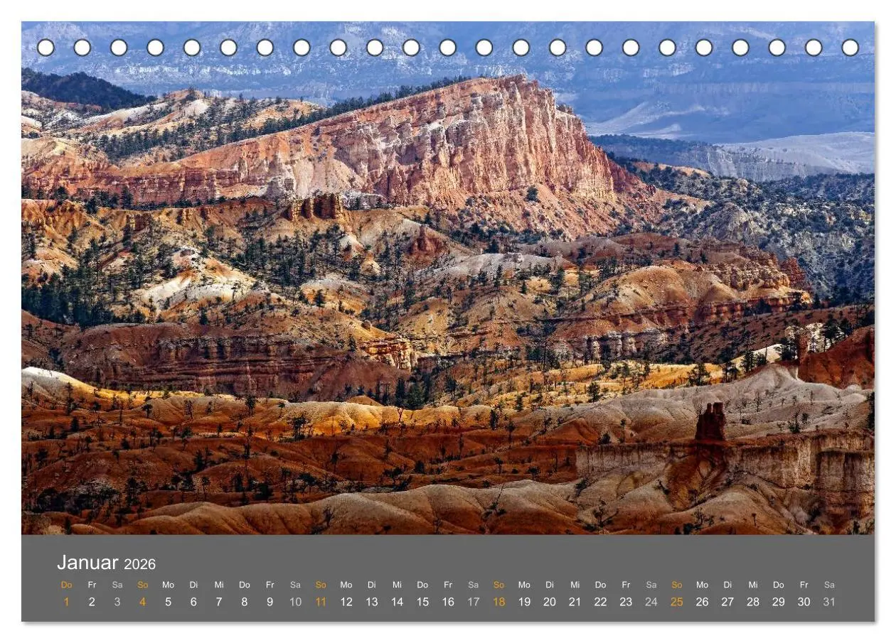 Bild: 9783516154825 | USA - Grandioser Südwesten (Tischkalender 2026 DIN A5 quer),...