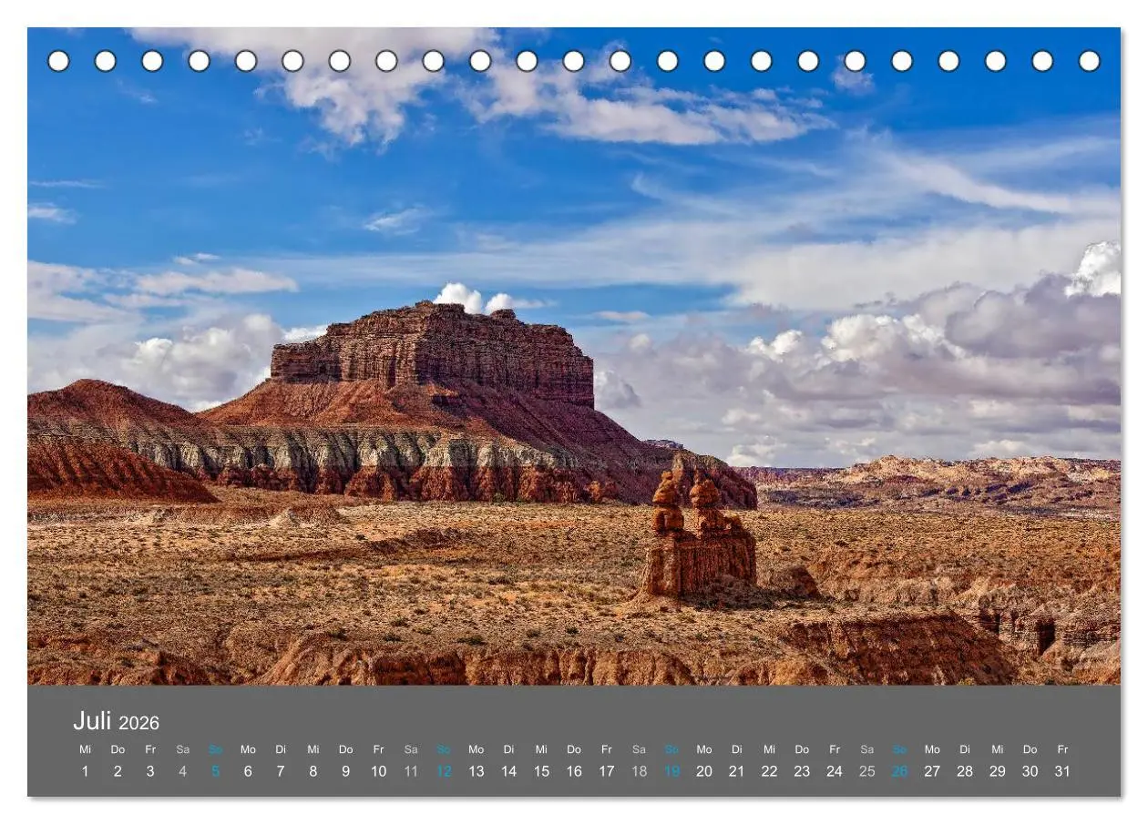 Bild: 9783516154825 | USA - Grandioser Südwesten (Tischkalender 2026 DIN A5 quer),...