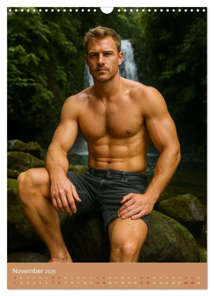 Bild: 9783516604825 | Sexy Männer weltweit (Wandkalender 2026 DIN A3 hoch), CALVENDO...