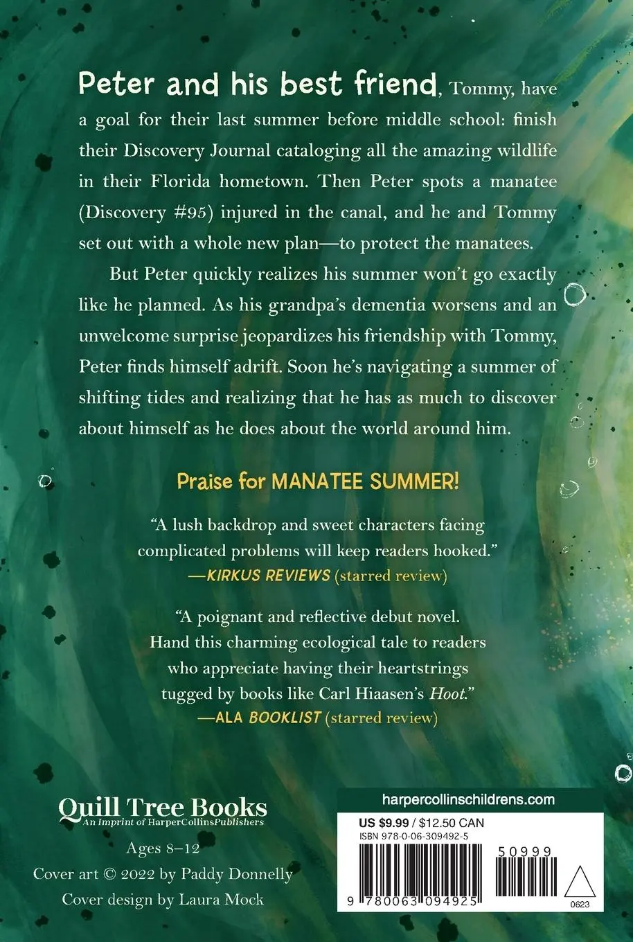 Rückseite: 9780063094925 | Manatee Summer | Evan Griffith | Taschenbuch | Kartoniert / Broschiert
