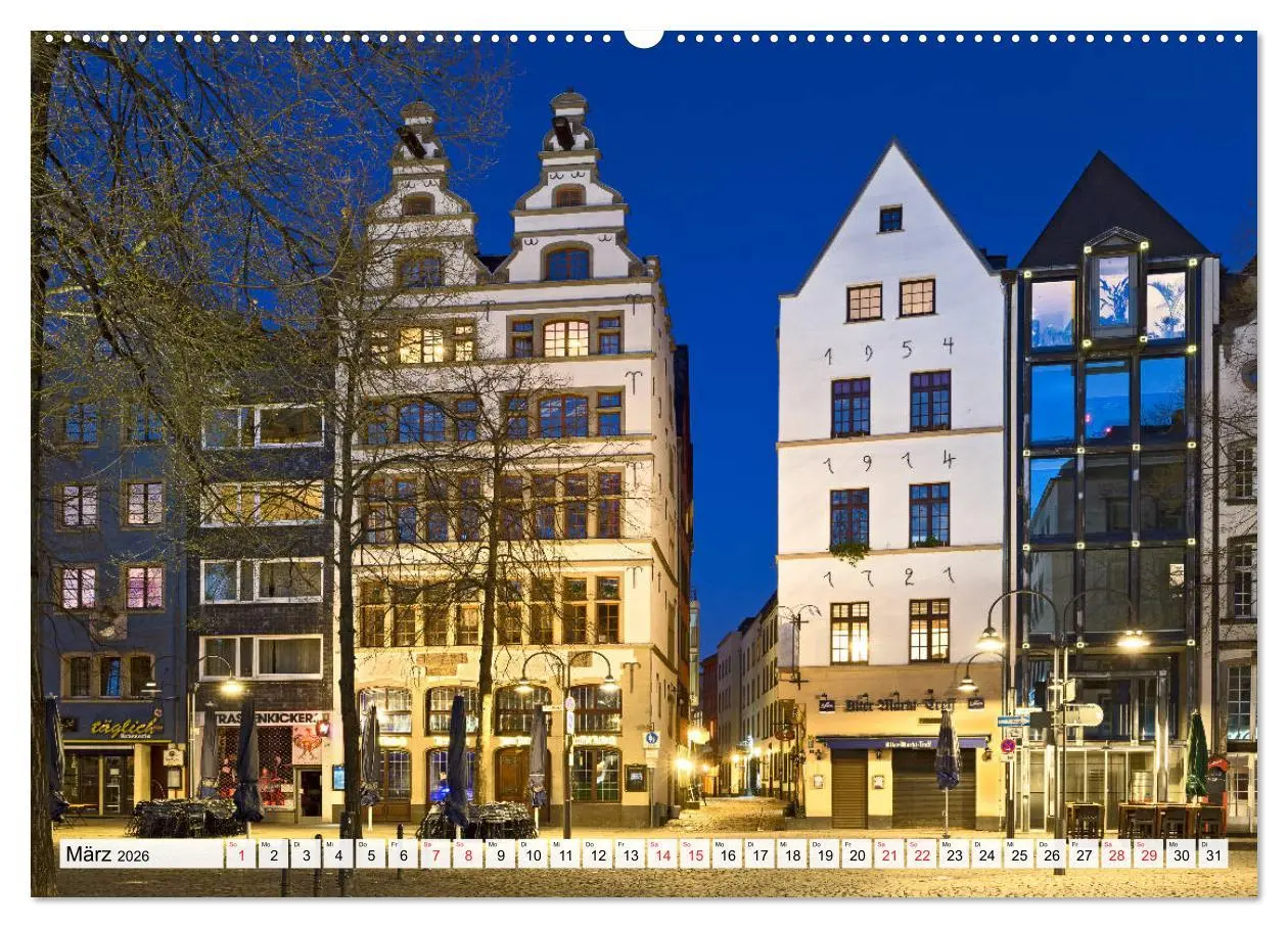 Bild: 9783457674925 | KÖLNER LICHTERZAUBER (hochwertiger Premium Wandkalender 2026 DIN A2...