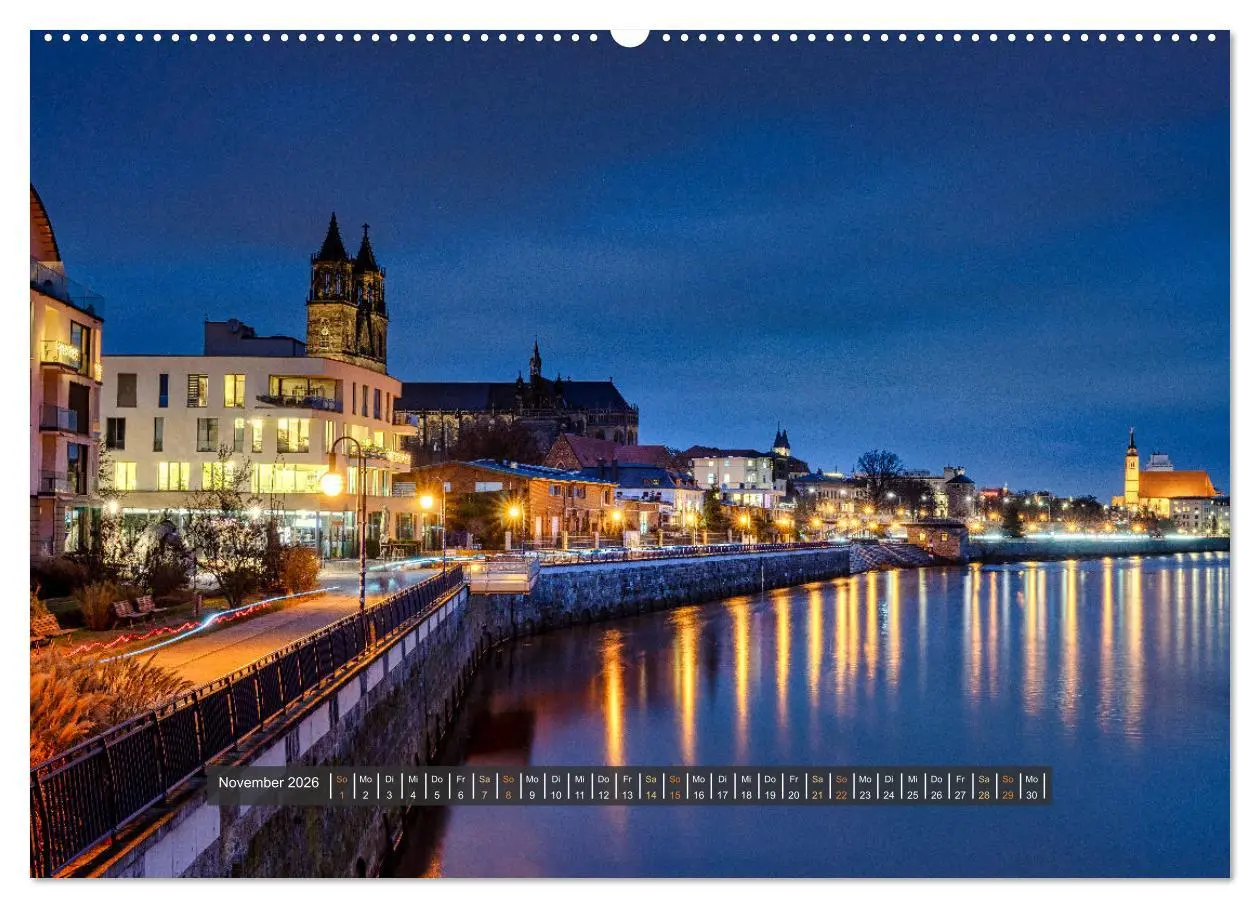 Bild: 9783457744925 | Magdeburg entdecken (Wandkalender 2026 DIN A2 quer), CALVENDO...