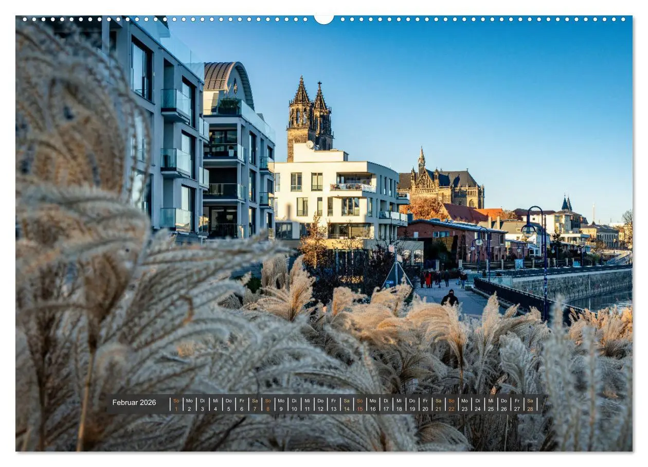 Bild: 9783457744925 | Magdeburg entdecken (Wandkalender 2026 DIN A2 quer), CALVENDO...