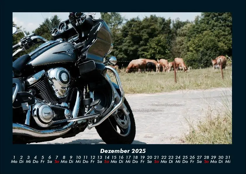 Bild: 9783755974925 | Motorräder 2025 Fotokalender DIN A4 | Tobias Becker | Kalender | 2025
