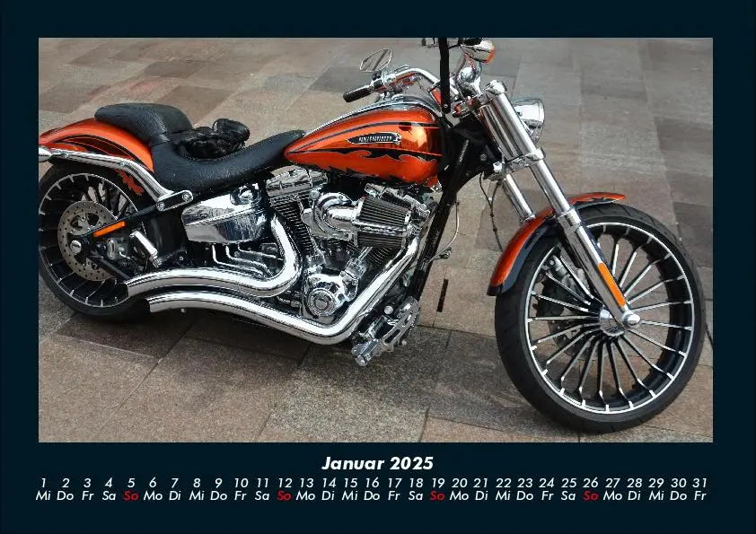Bild: 9783755974925 | Motorräder 2025 Fotokalender DIN A4 | Tobias Becker | Kalender | 2025