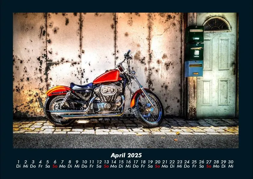 Bild: 9783755974925 | Motorräder 2025 Fotokalender DIN A4 | Tobias Becker | Kalender | 2025