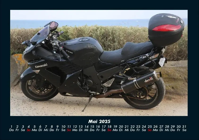 Bild: 9783755974925 | Motorräder 2025 Fotokalender DIN A4 | Tobias Becker | Kalender | 2025