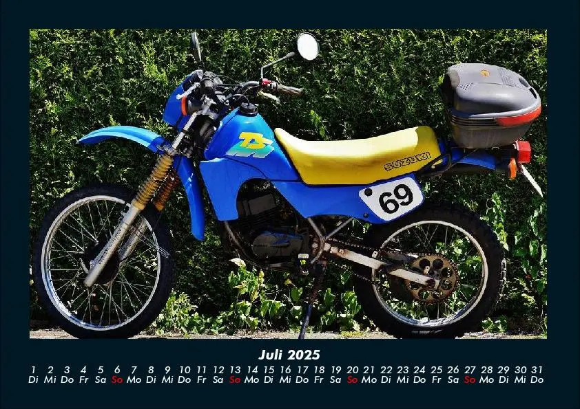 Bild: 9783755974925 | Motorräder 2025 Fotokalender DIN A4 | Tobias Becker | Kalender | 2025