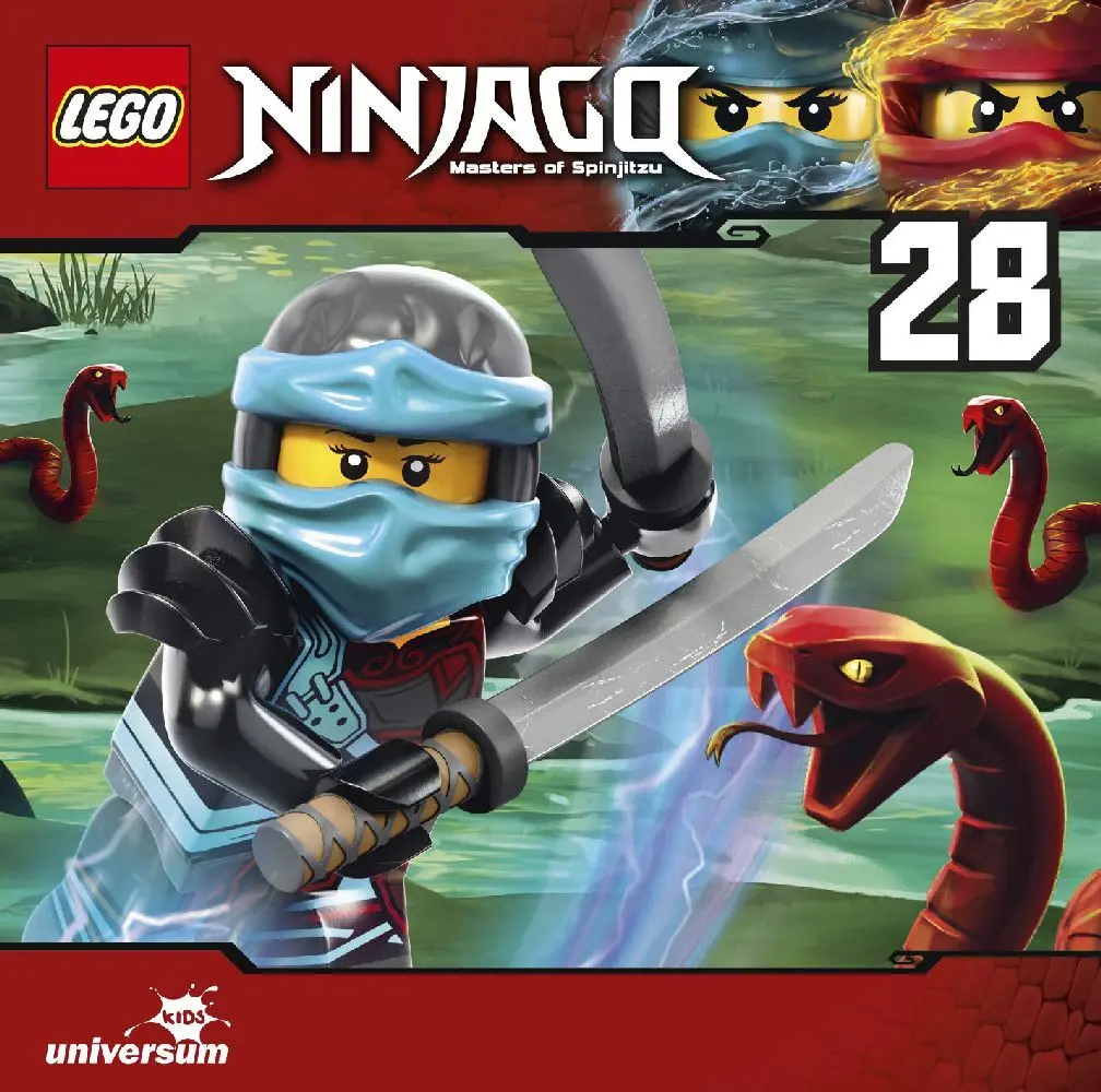 Cover: 889854465025 | LEGO Ninjago, Masters of Spinjitzu. Tl.28, 1 Audio-CD | Various | CD