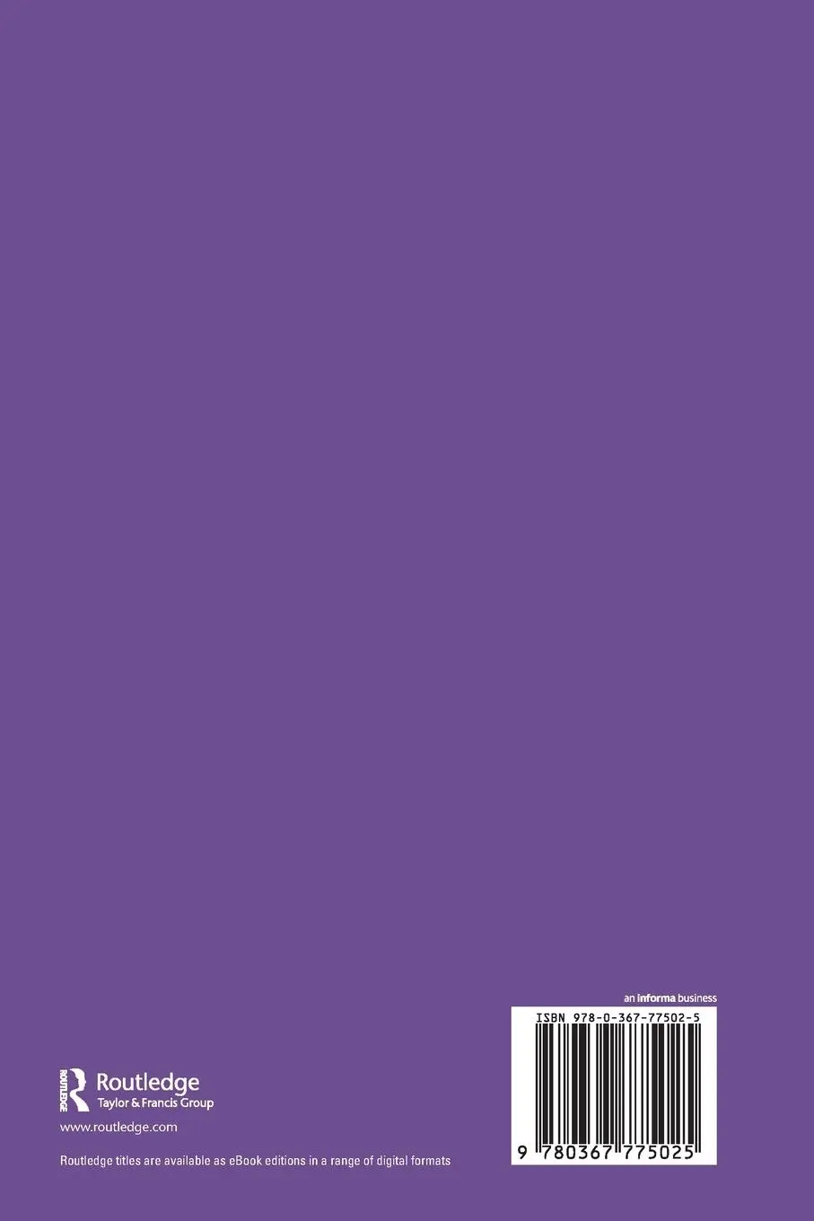 Rückseite: 9780367775025 | Working Class Experiences of Social Inequalities in (Post-)...