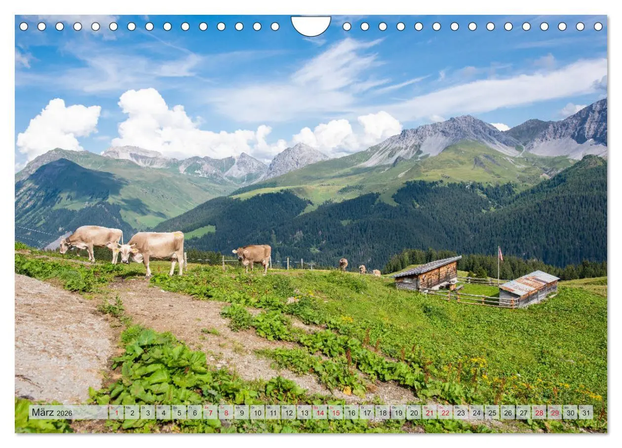 Bild: 9783457705025 | Arosa - Atemberaubende Bergkulissen (Wandkalender 2026 DIN A4...