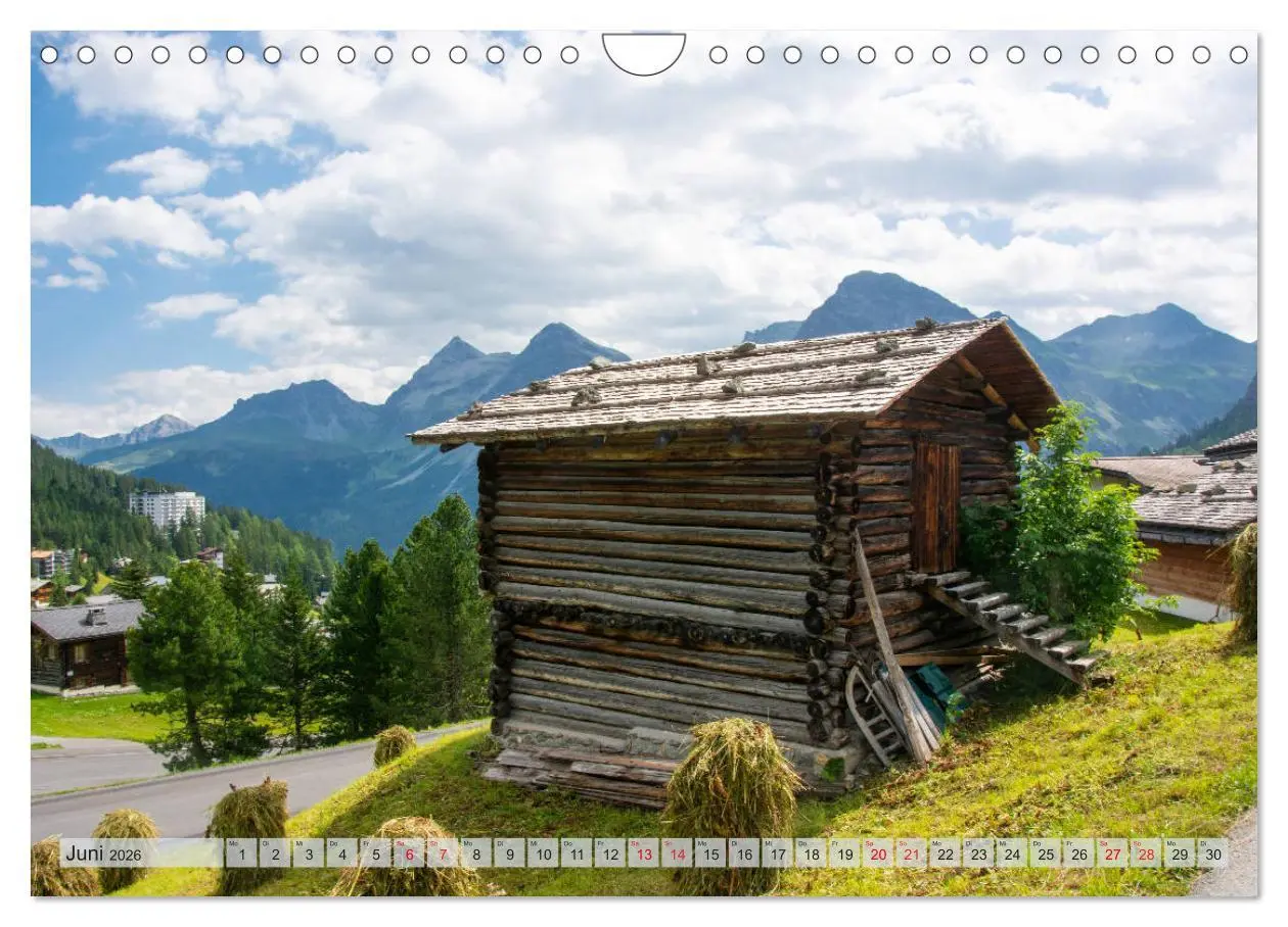 Bild: 9783457705025 | Arosa - Atemberaubende Bergkulissen (Wandkalender 2026 DIN A4...