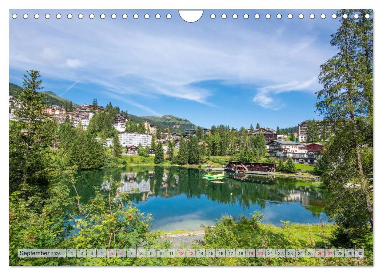 Bild: 9783457705025 | Arosa - Atemberaubende Bergkulissen (Wandkalender 2026 DIN A4...