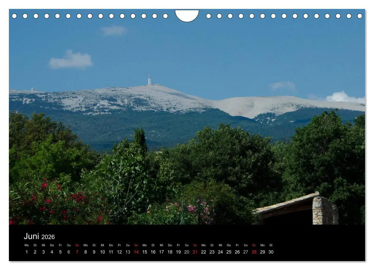 Bild: 9783516105025 | Faszination Mont Ventoux (Wandkalender 2026 DIN A4 quer), CALVENDO...