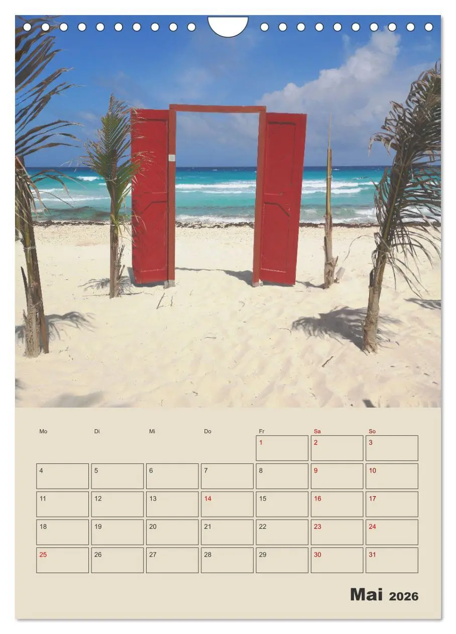 Bild: 9783516345025 | Mexiko Yucatán Terminplaner (Wandkalender 2026 DIN A4 hoch),...