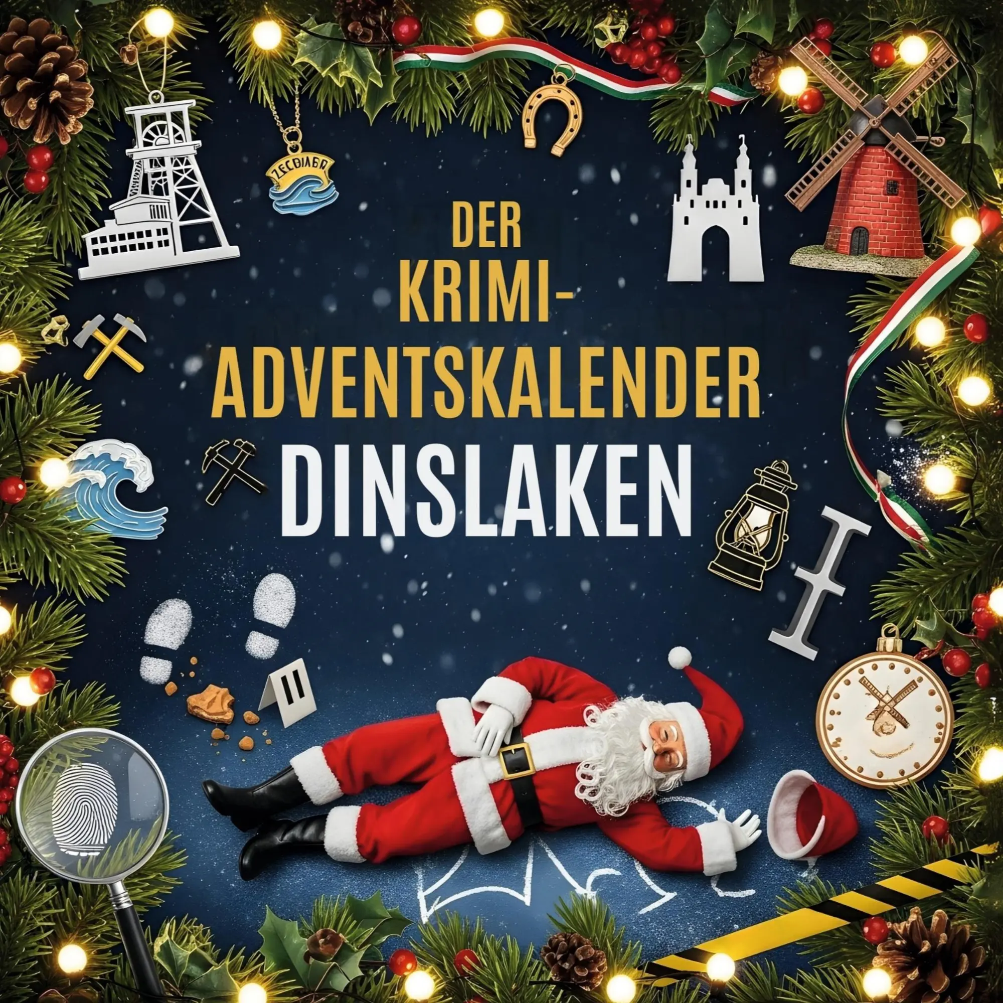 Cover: 9783695305025 | Der Krimi-Adventskalender Dinslaken | Mordsverdächtig in 24 Akten