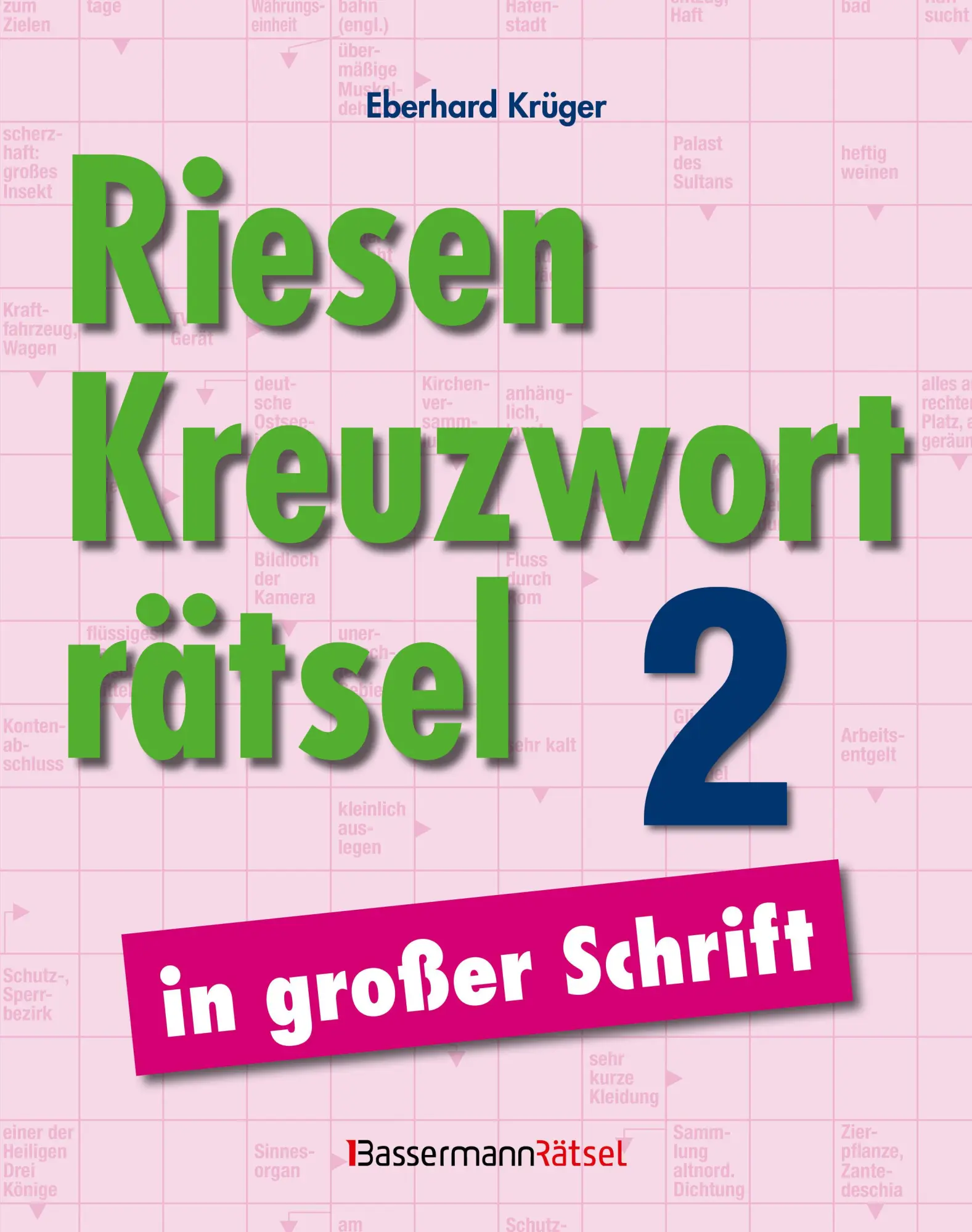 Krüger Eberhard Riesen-Kreuzworträtsel in großer Schrift 2 (5 Exemplare à 399 EUR)