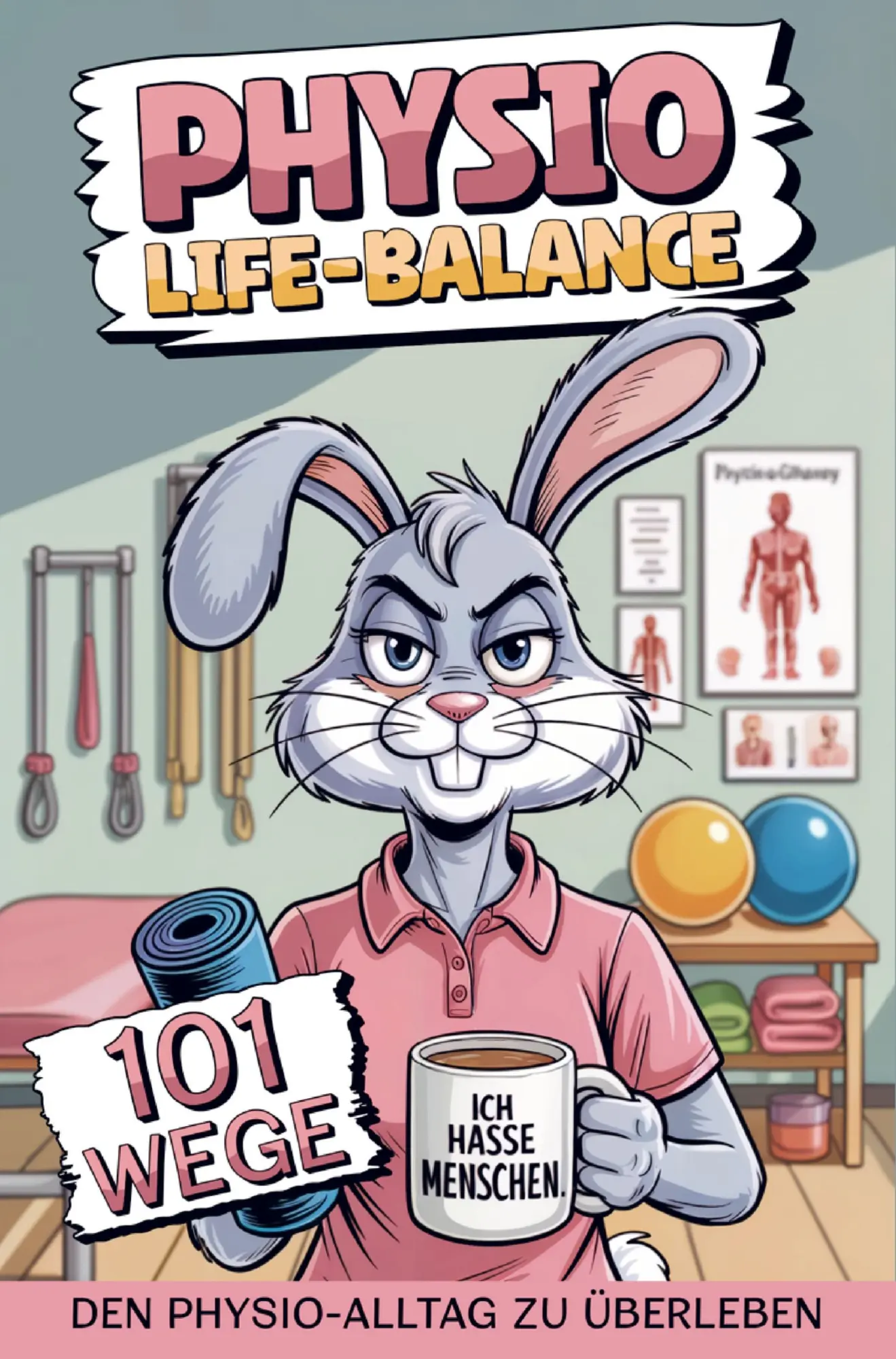 Cover: 9783912345025 | Physio-Life-Balance 101 Wege den Physio-Alltag zu überleben - das...