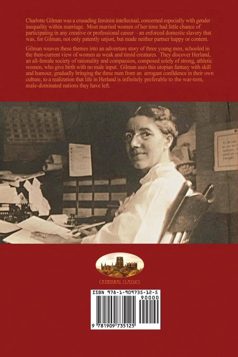 Rückseite: 9781909735125 | Herland | Charlotte Perkins Gilman | Taschenbuch | Englisch | 2013