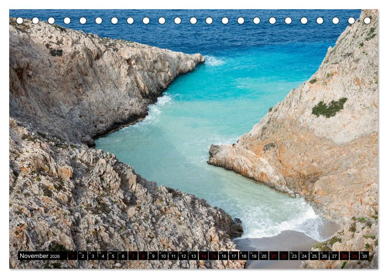 Bild: 9783457865125 | Zauberhaftes Kreta (Tischkalender 2026 DIN A5 quer), CALVENDO...