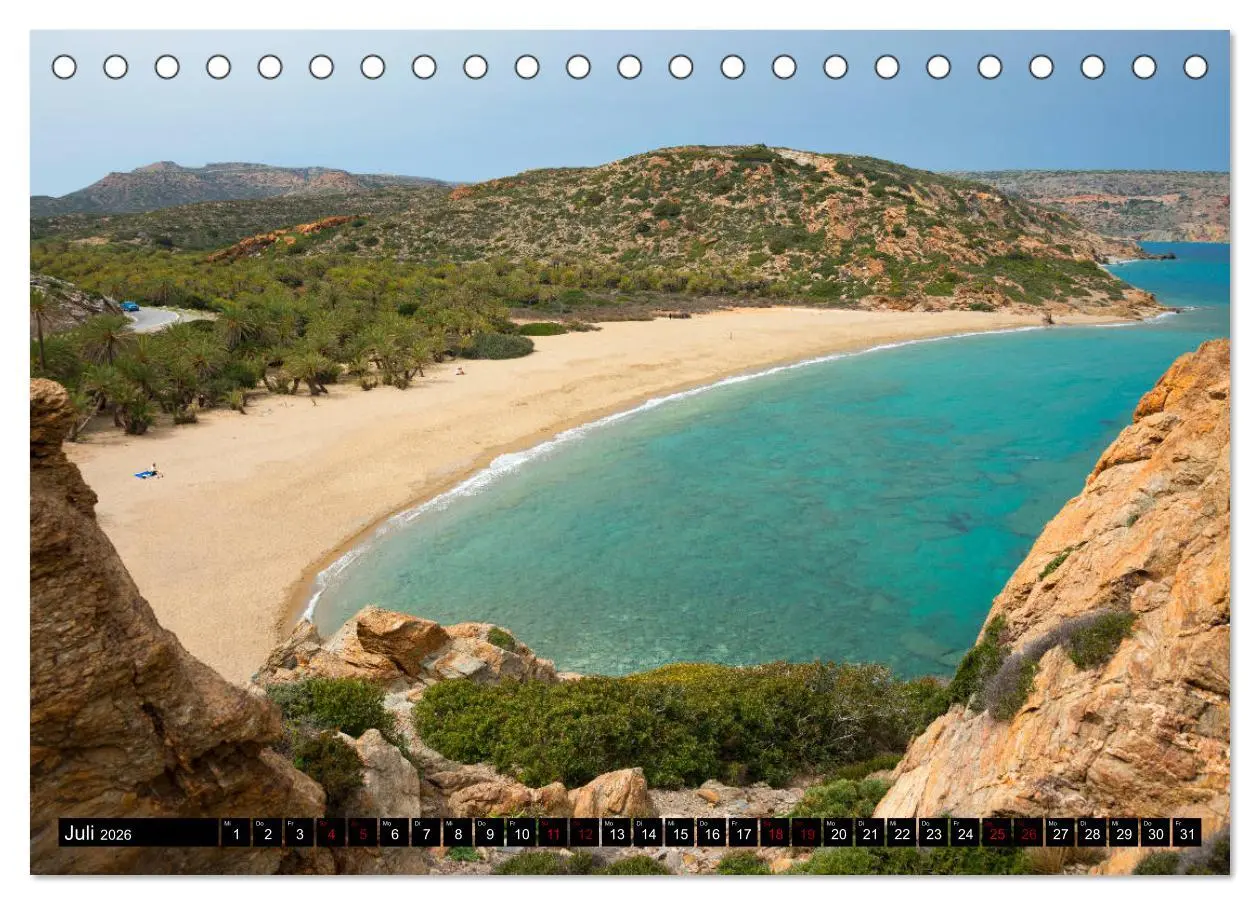 Bild: 9783457865125 | Zauberhaftes Kreta (Tischkalender 2026 DIN A5 quer), CALVENDO...