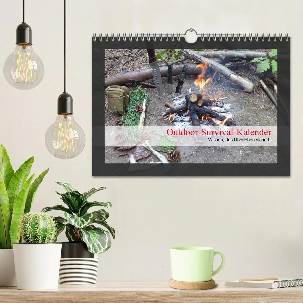 Bild: 9783457935125 | Outdoor-Survival-Kalender (Wandkalender 2026 DIN A4 quer), CALVENDO...