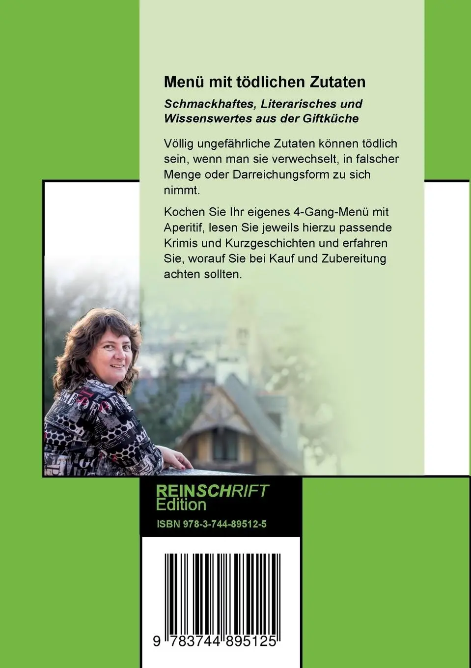Rückseite: 9783744895125 | Menü mit tödlichen Zutaten | Moni Reinsch | Taschenbuch | 96 S. | 2017