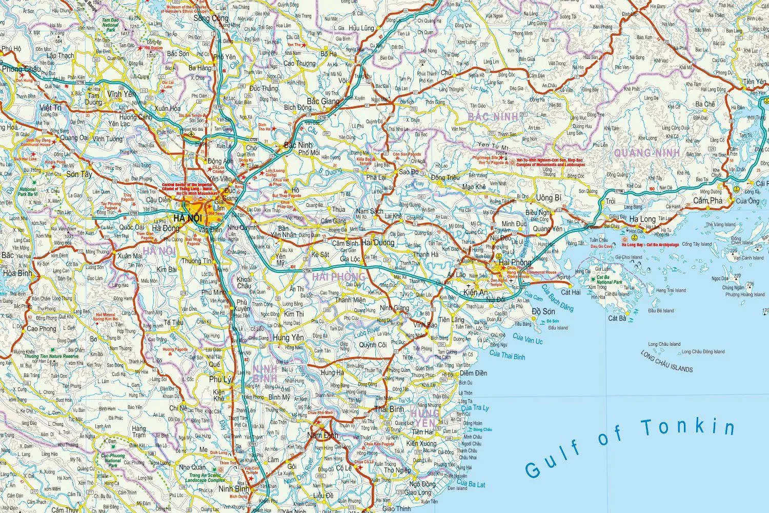Bild: 9783831775125 | Reise Know-How Landkarte Vietnam, Nord Vietnam, North (1:600.000)