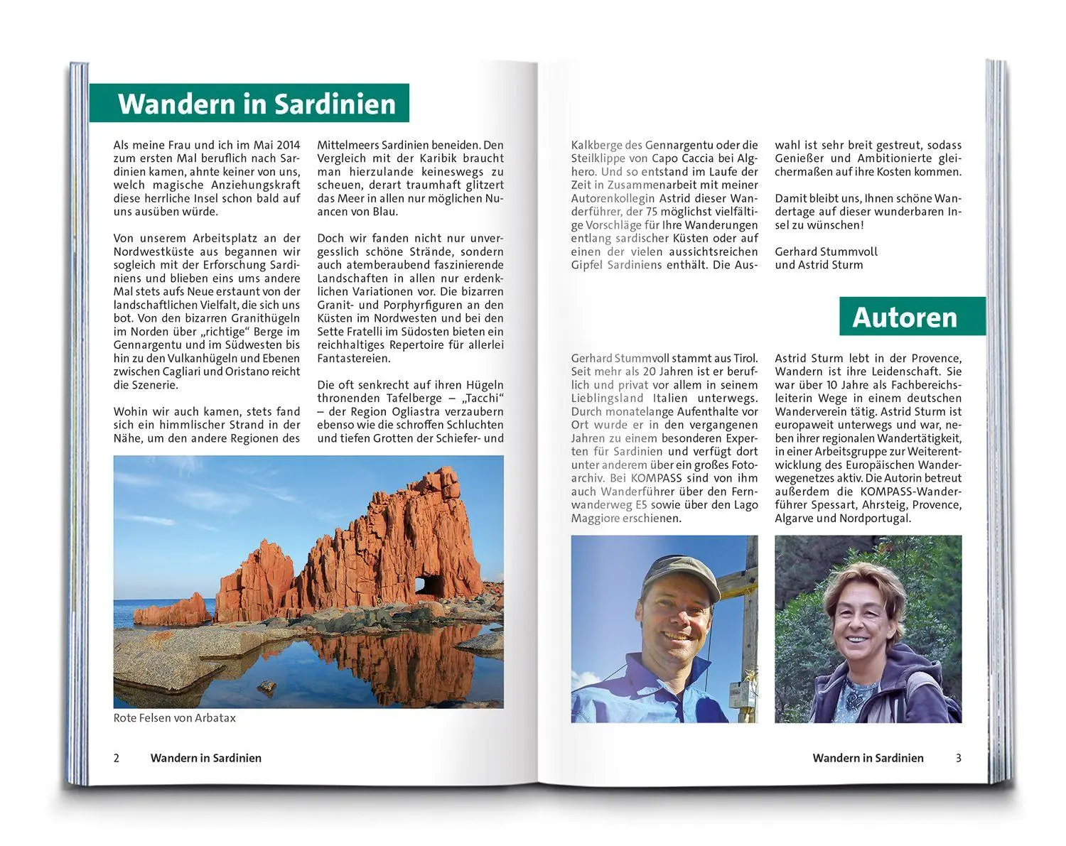 Bild: 9783991545125 | KOMPASS Wanderführer Sardinien, 75 Touren mit Extra-Tourenkarte | Buch