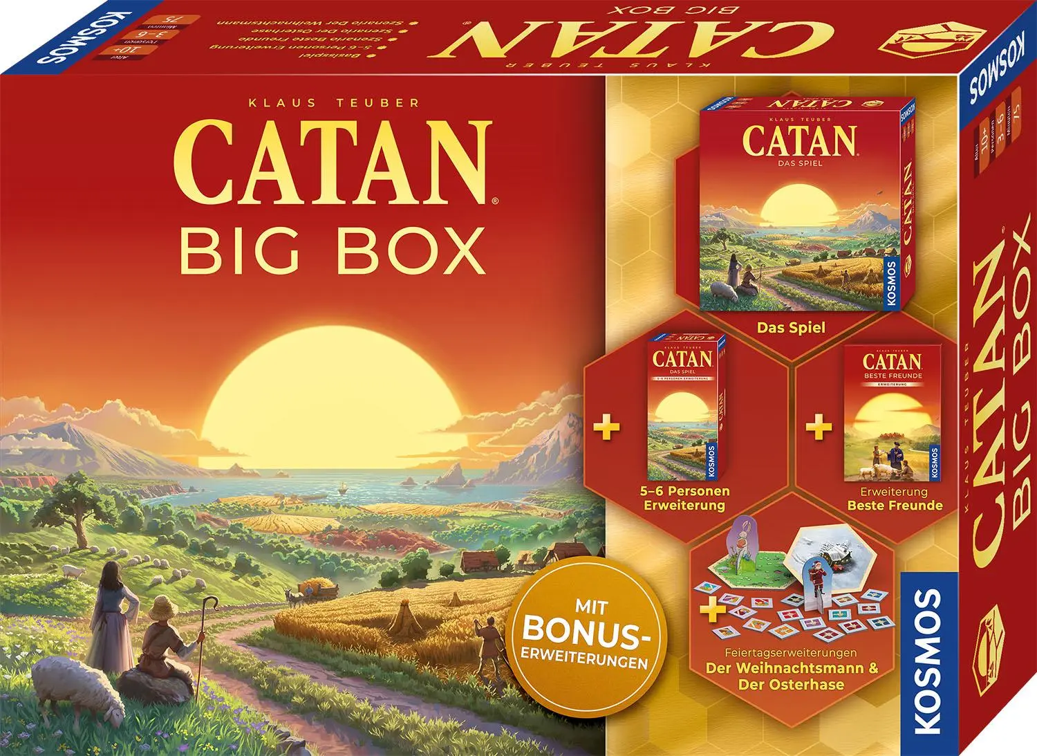 Cover: 4002051685225 | Catan Big Box 2025 | Spiel | Klaus Teuber | Spiel | 685225 | Deutsch