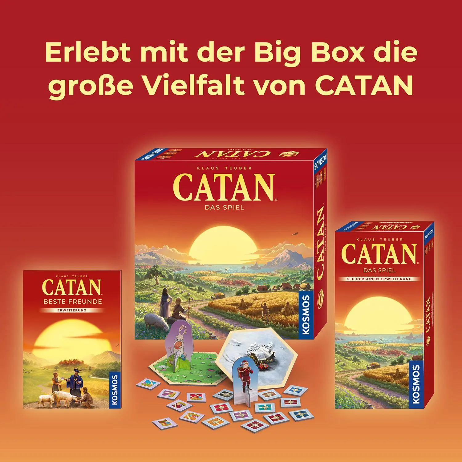 Bild: 4002051685225 | Catan Big Box 2025 | Spiel | Klaus Teuber | Spiel | 685225 | Deutsch